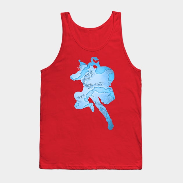 Felix: Icy Gift Giver Tank Top by Raven's Secret Shop